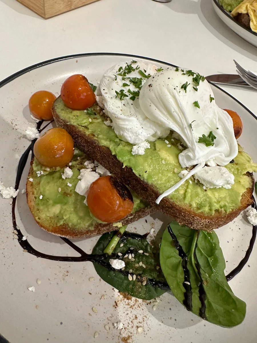 Smashed Avocado Stack, D espresso Caffe