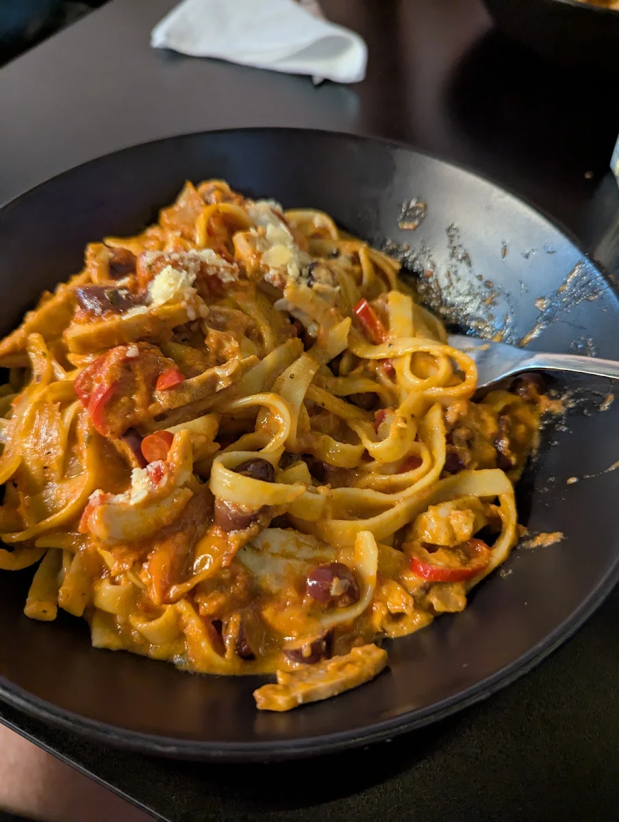 Pink Moon Pasta with Chicken