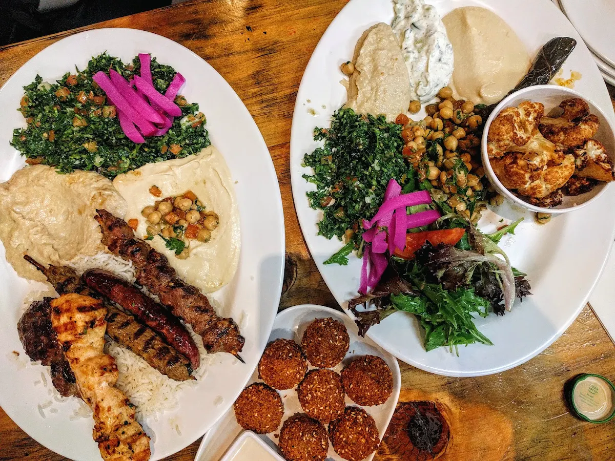 Mix Grill and Shish Kebab Platter