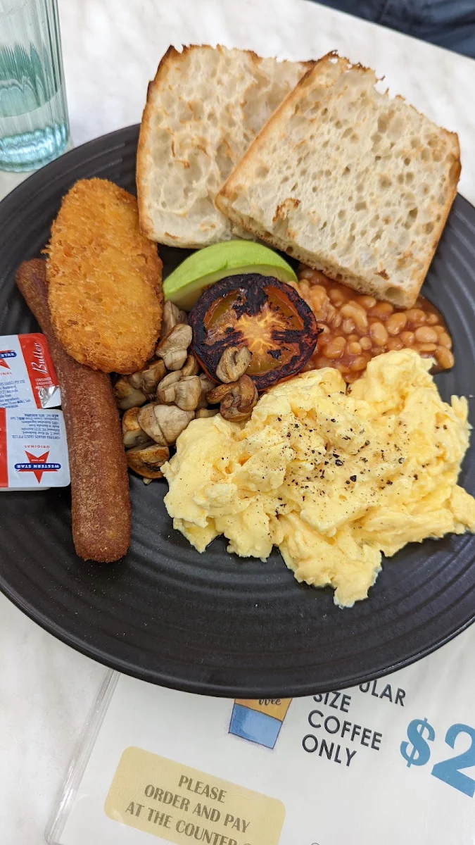 Big Breakfast with Turkish Bread