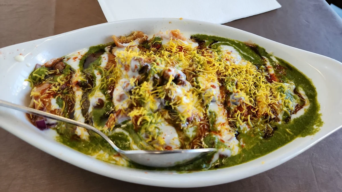 Palak Papdi Chaat