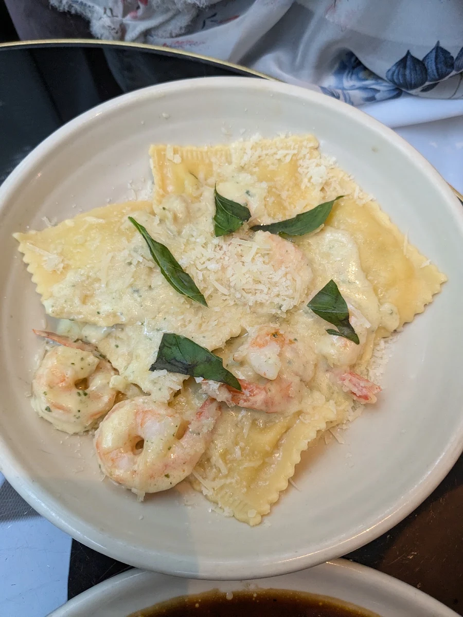 Prawn and Lobster Ravioli