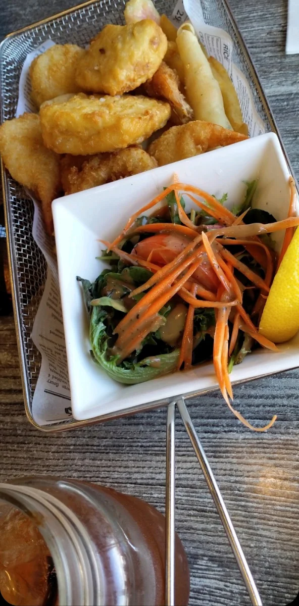 Fish and Chips, Purple Goat Café