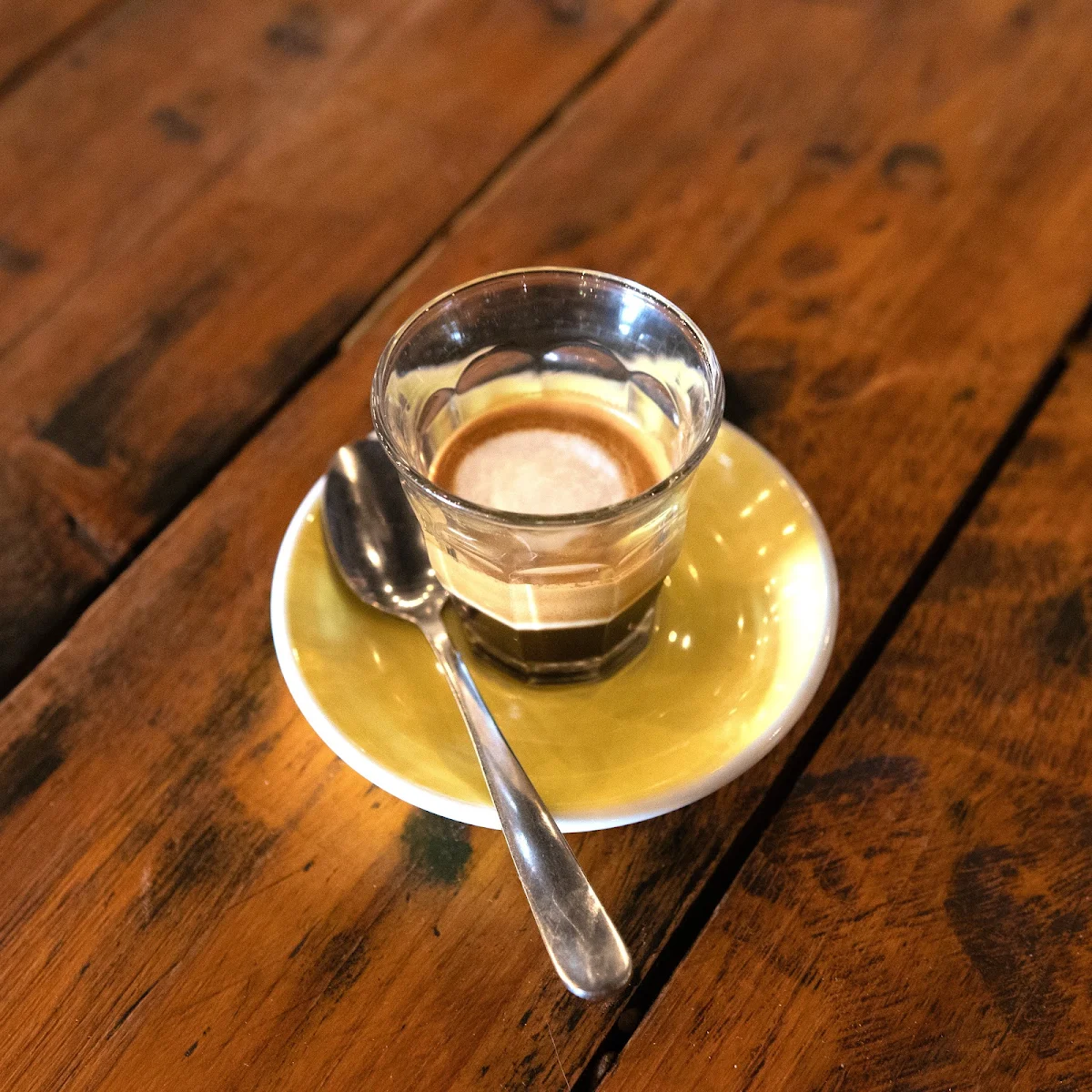 Long Macchiato, Crooked Spire Coffee & Art House Henley Brook