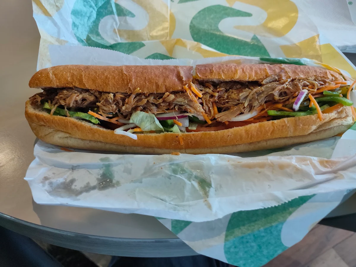 BBQ Pulled Pork Sub