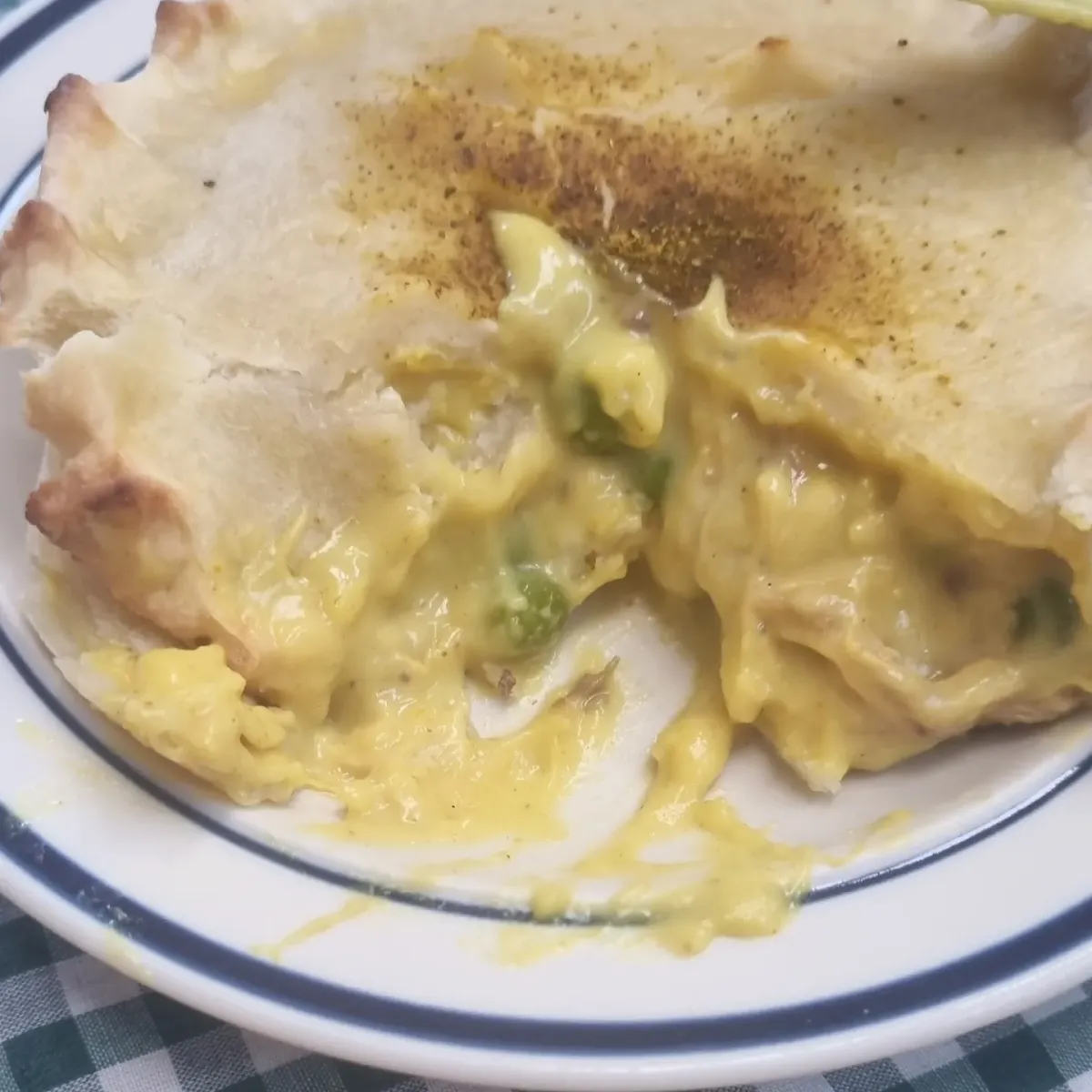 Curry Rabbit Pie