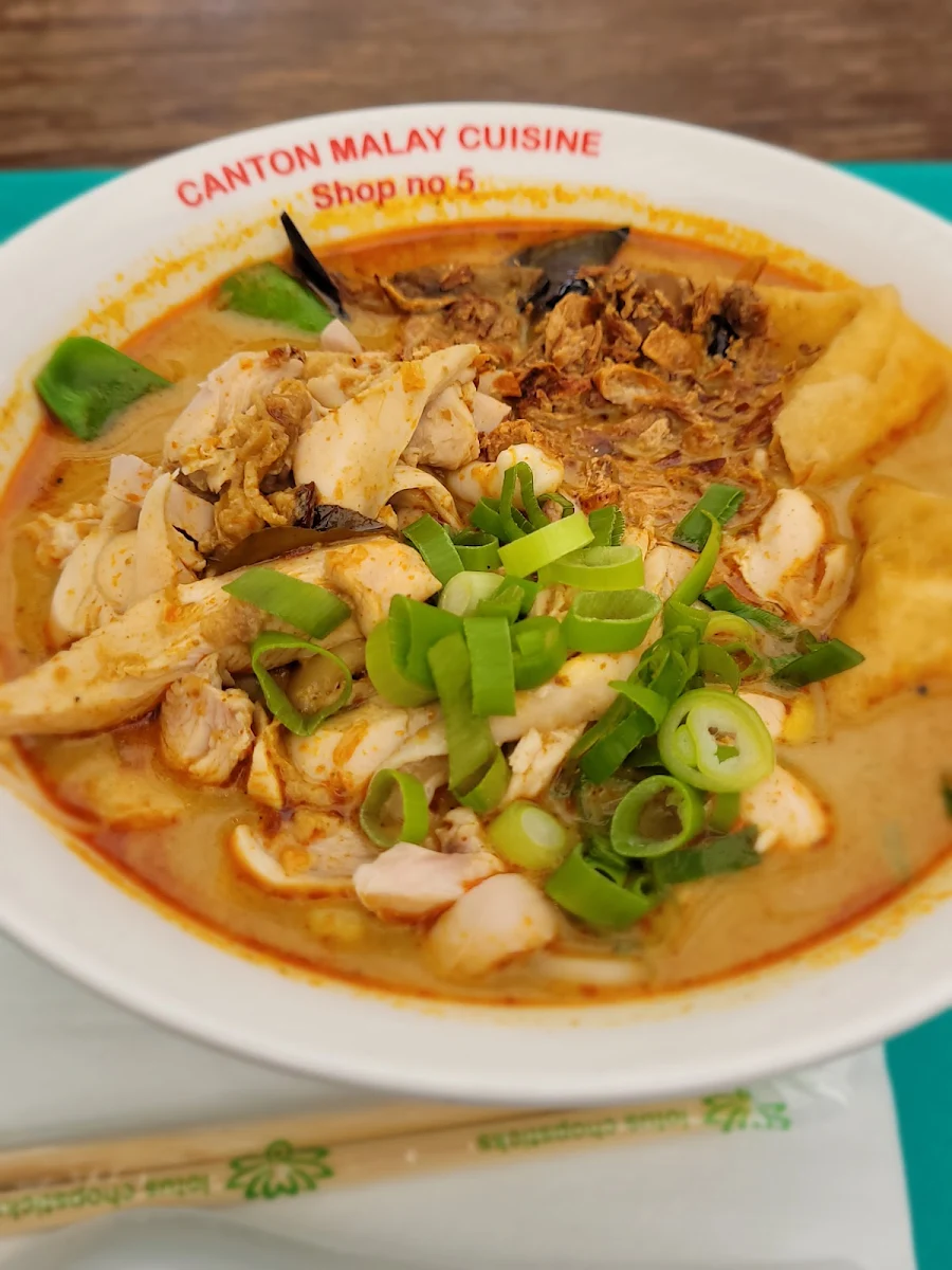Chicken Laksa, Canton Malay Cuisine