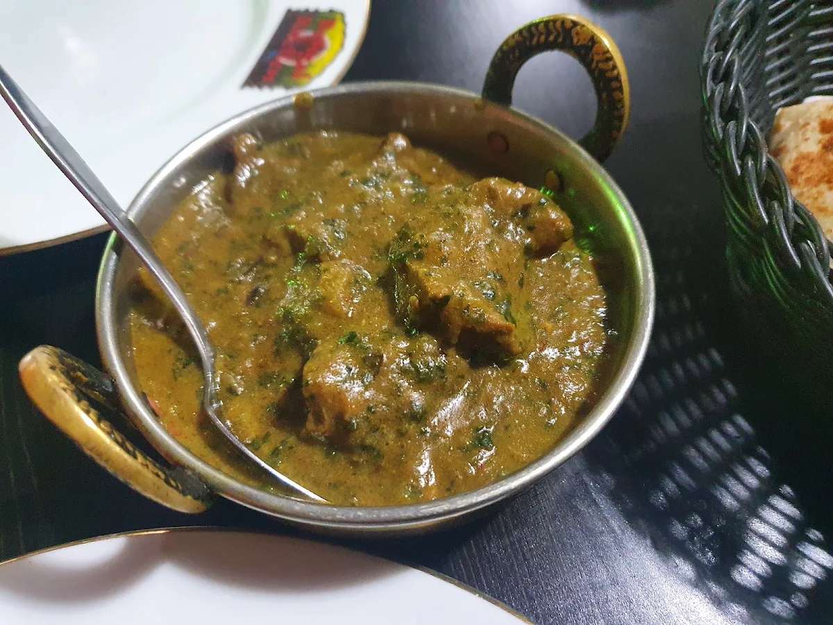 Lamb Spinich Curry, Bengal Kitchen