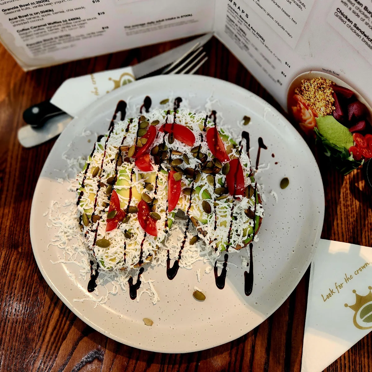 Avocado Toast V 2260kj