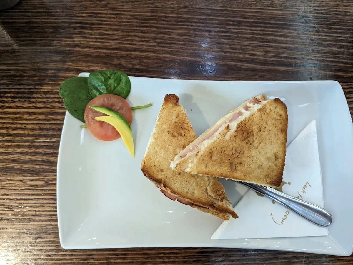 Ham Cheese and Tomato Toastie