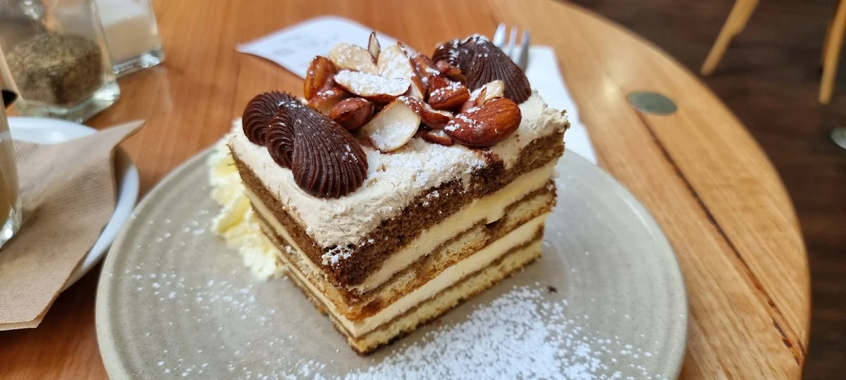 Tiramisu Cake Slice