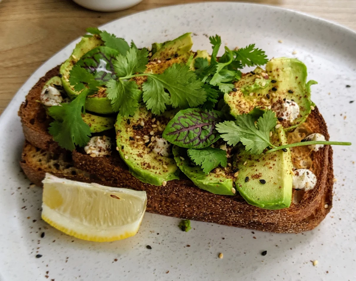 Avo on Toast with Za'Atar and Tahini