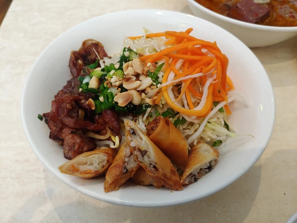 Vietnamese Grilled Pork with Rice Noodles