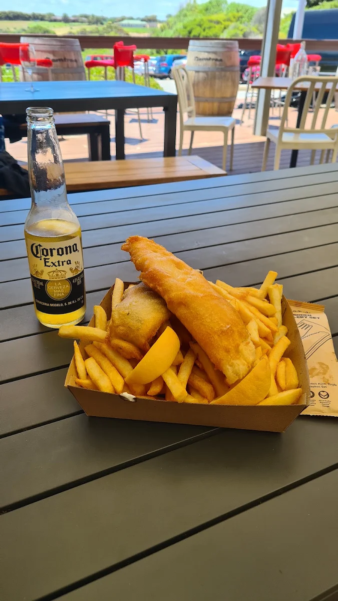 Large Battered Fish and Chips