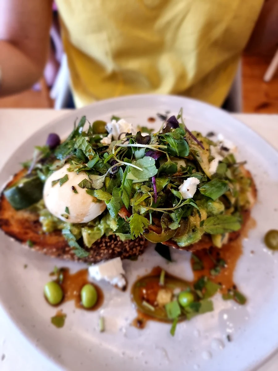 Smashed Avocado, Hibernia Cafe
