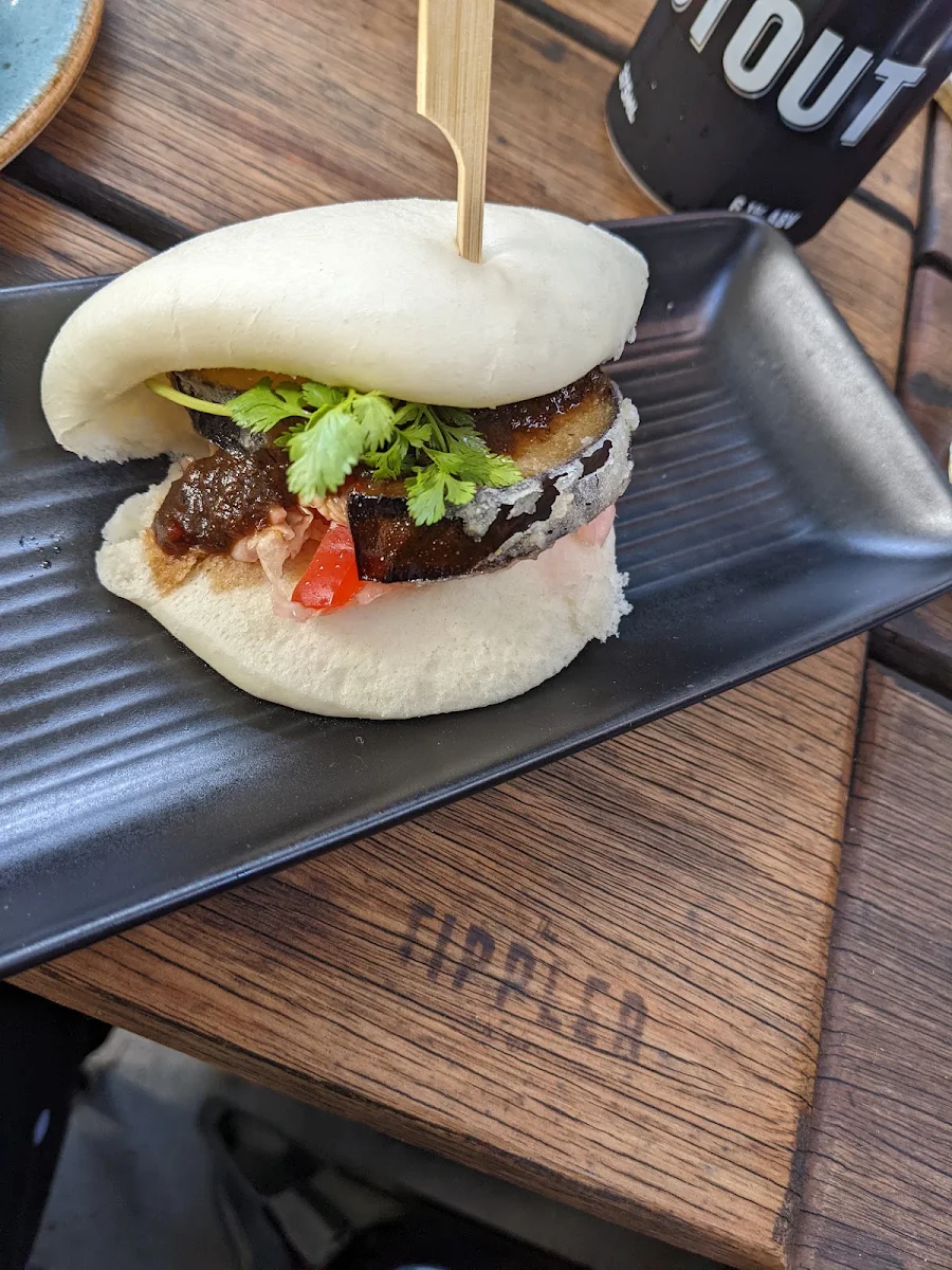 Crispy Eggplant Bao