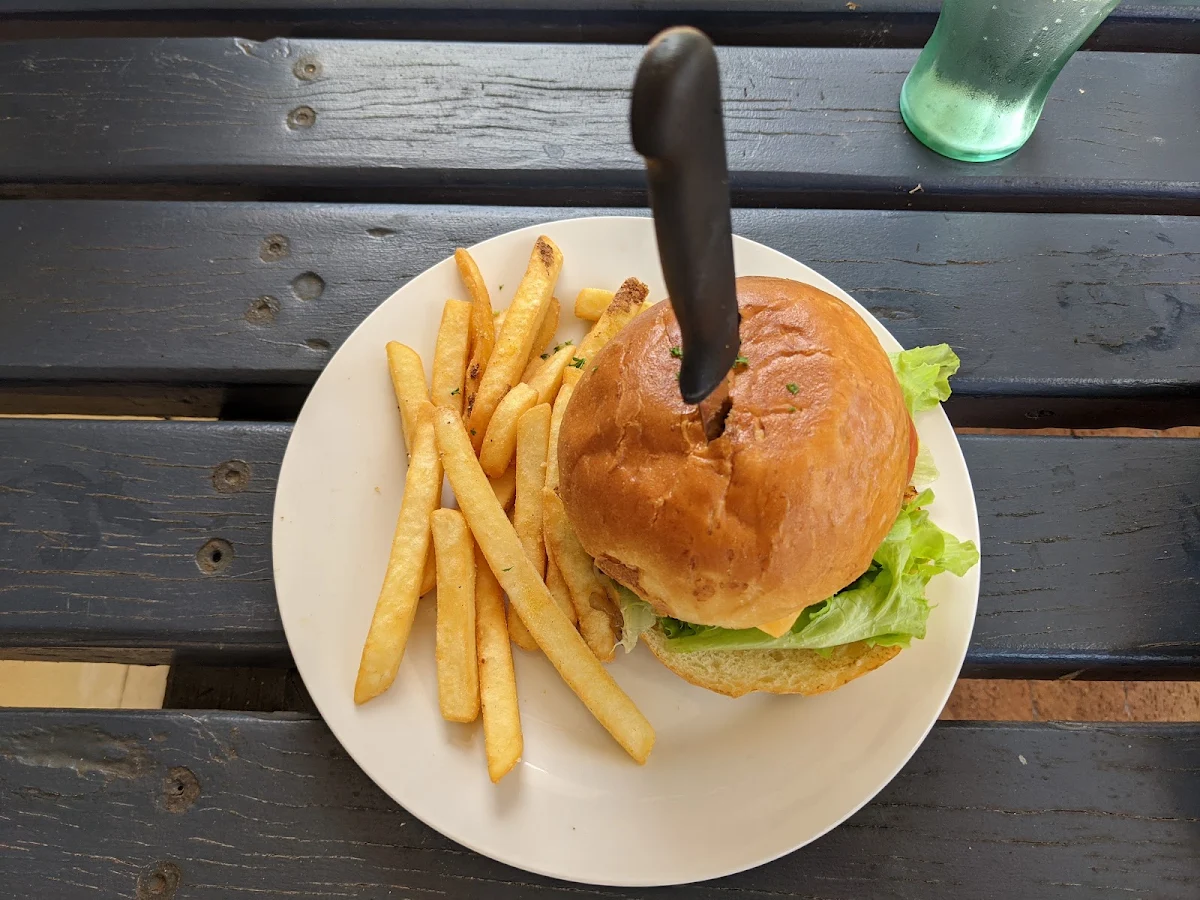 Burger and Fries