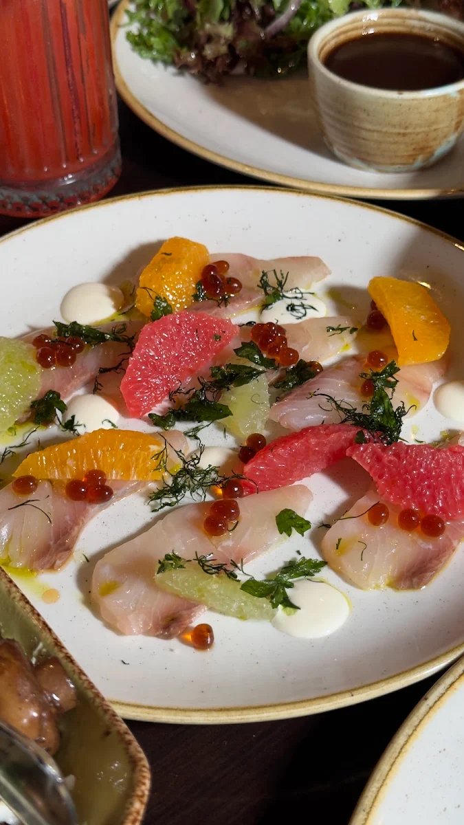 Gin Cured Kingfish