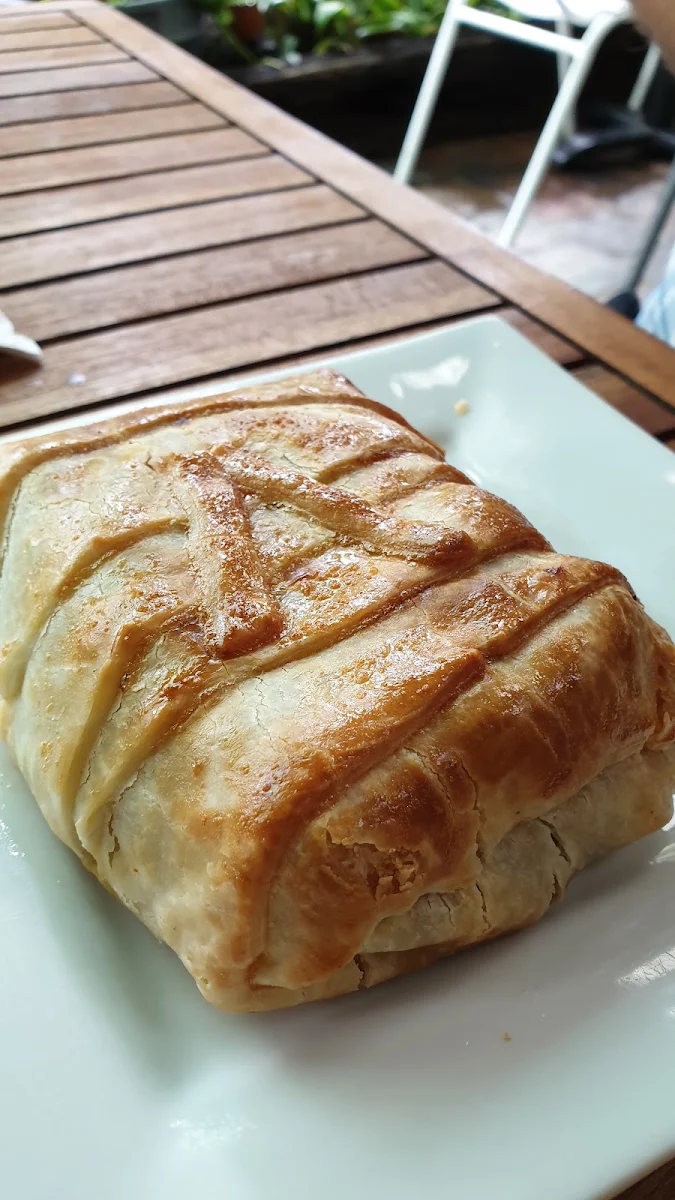Beef Volcano Pie, The Peachester Cafe Bakery