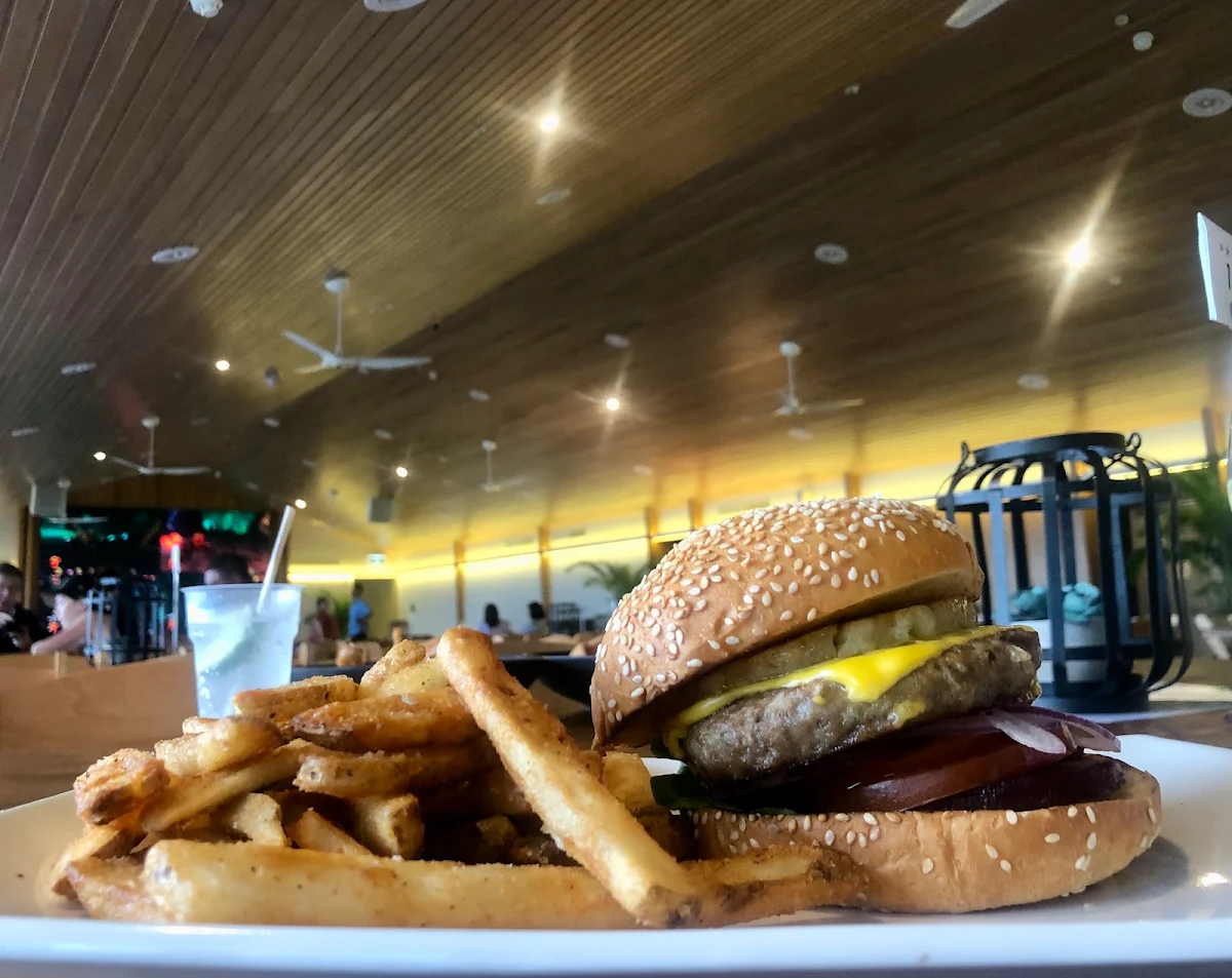 Burger and Fries