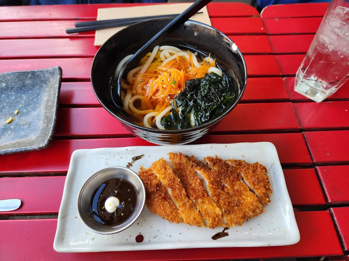 Pork Katsu Udon Soup