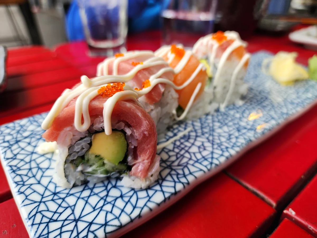 Rainbow Sushi Roll