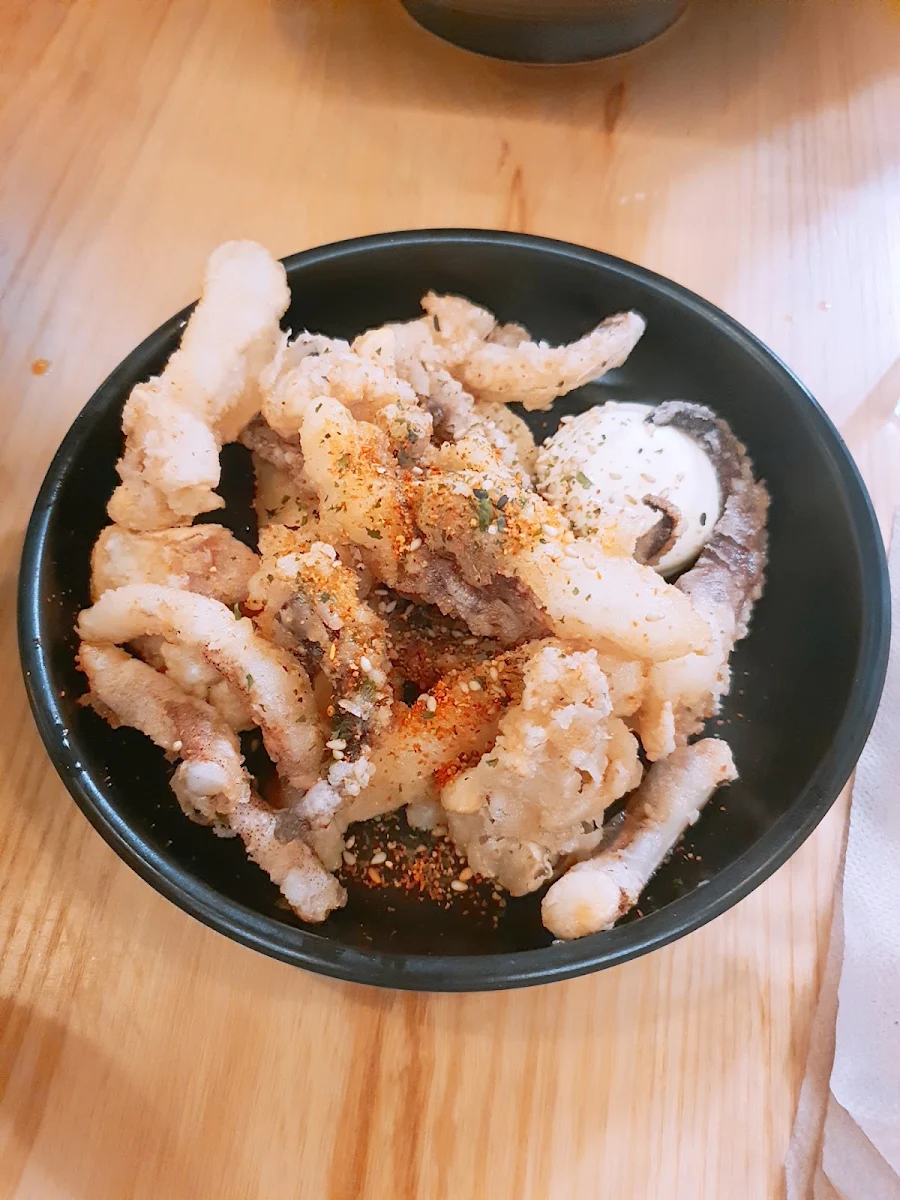 Ika Karaage Fried Squid