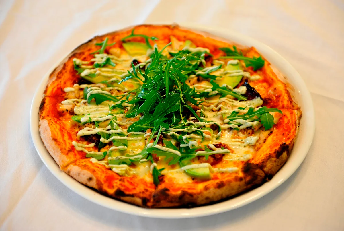 Chicken Avocado Pizza