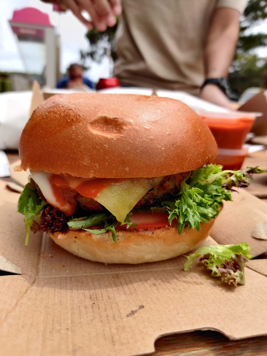 Veg Burger, Port Campbell Takeaway