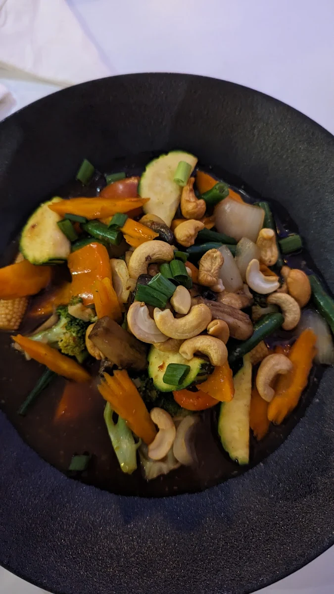 Stir Fried Cashew Vegetables