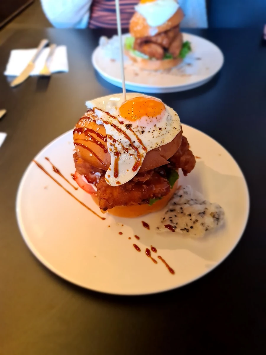 Korean Fried Chicken Burger