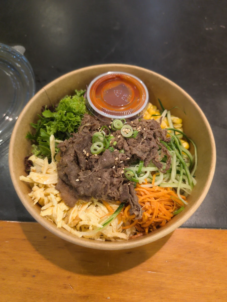 Beef Bibimbap, Sinjeon Parramatta (신전 떡볶이 파라마타)