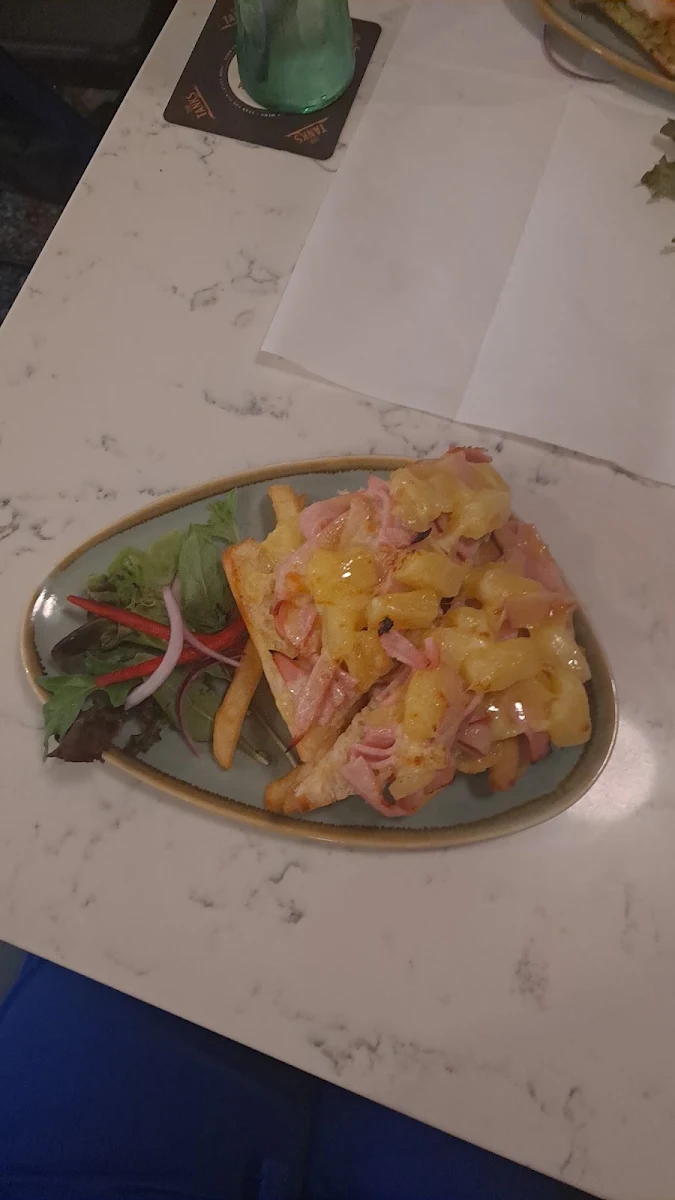 Ham Cheese Pineapple Melt