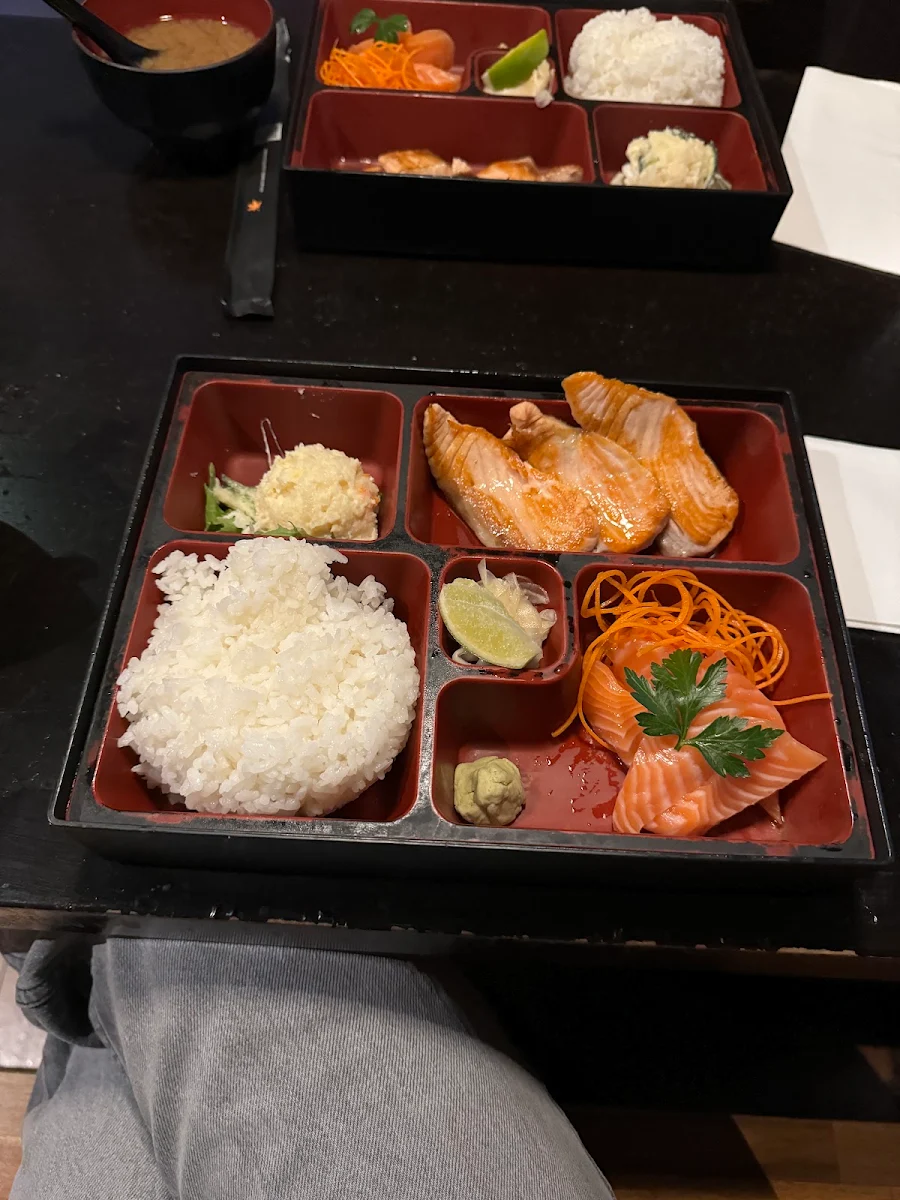 Salmon Bento