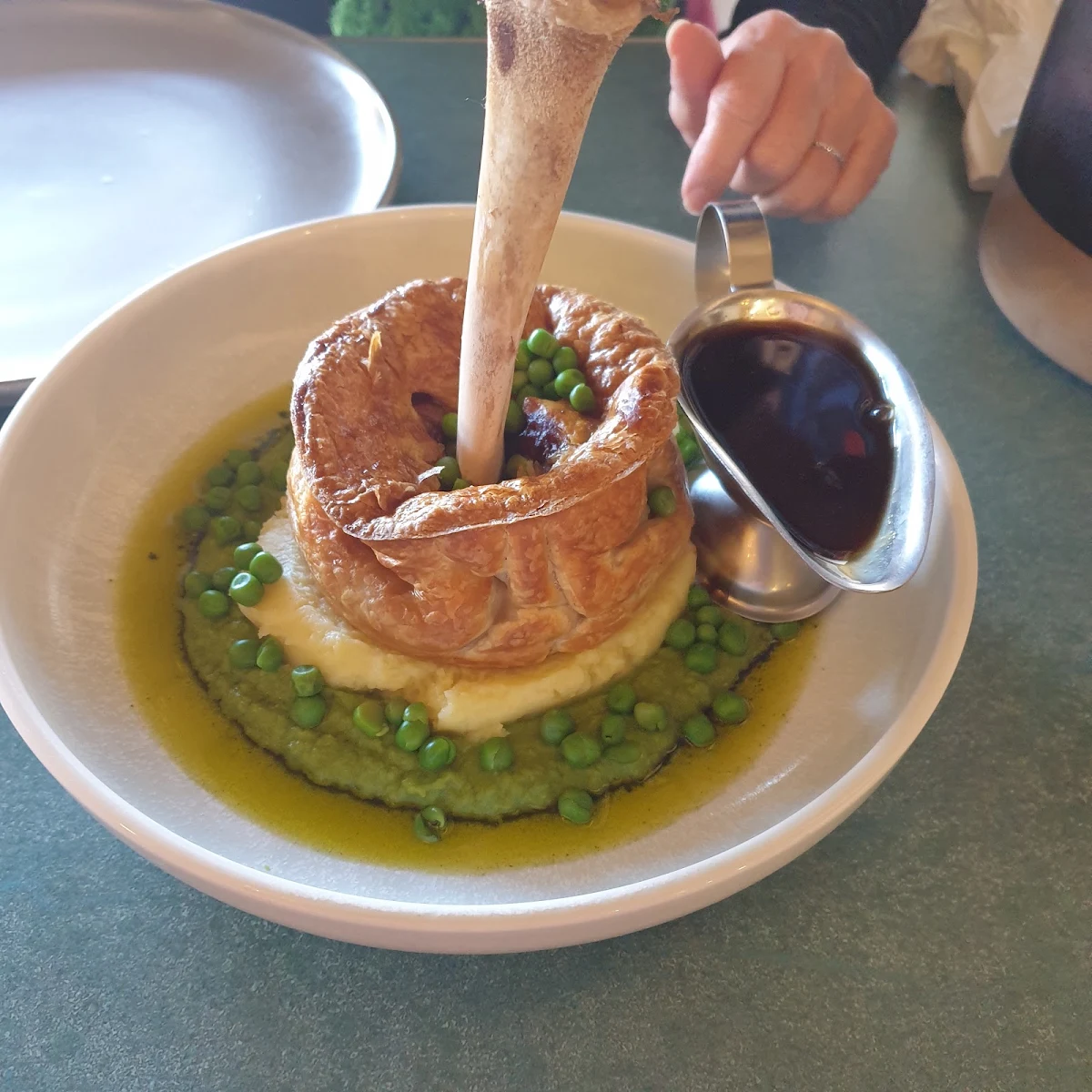 Lamb Shank Pie Floater