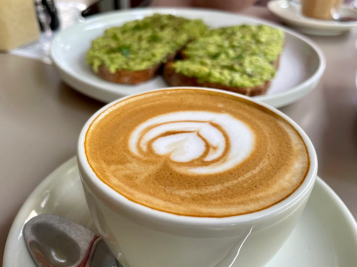 Avo Toast and Coffee