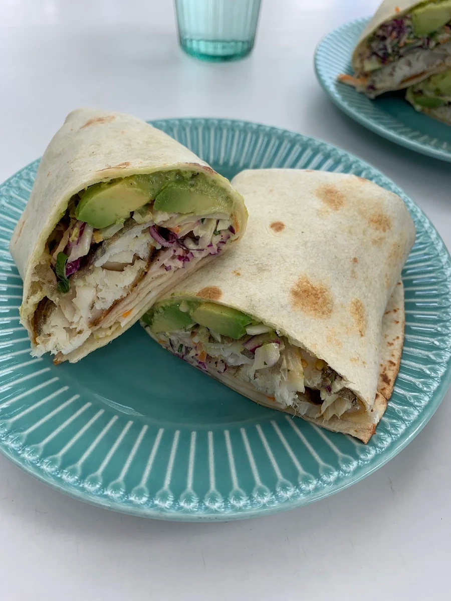 Spicy Fish Wrap