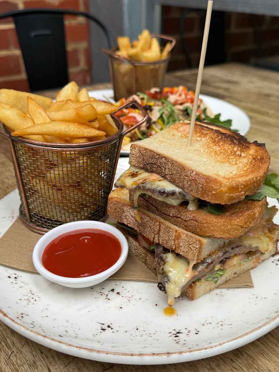 Scotch Steak Sandwich