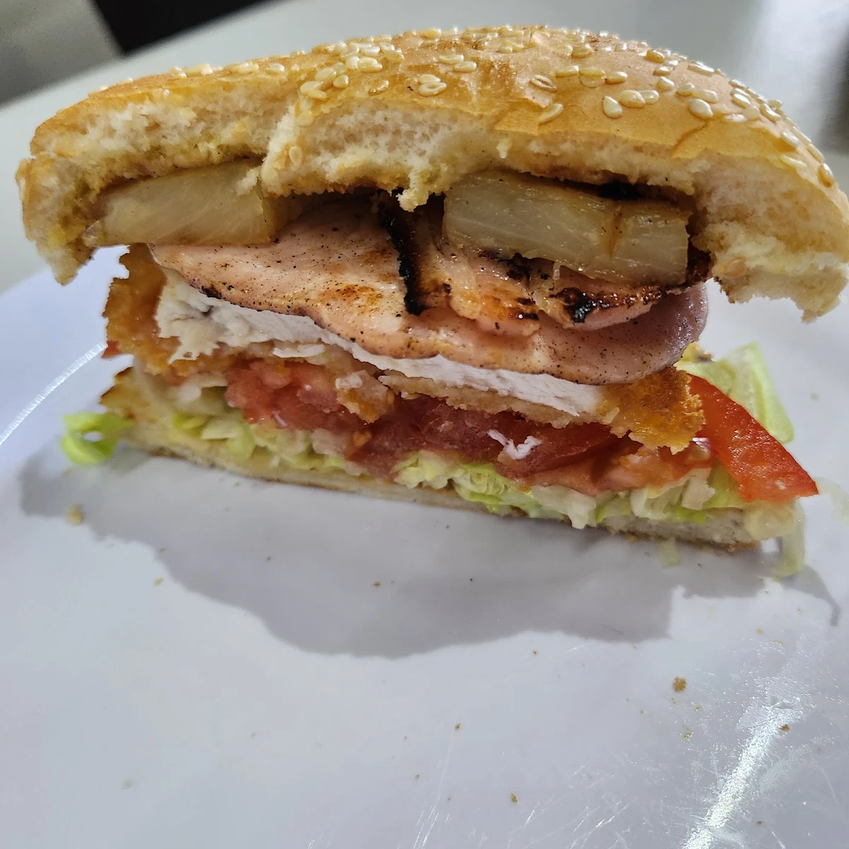 Hawaiian Chicken Burger