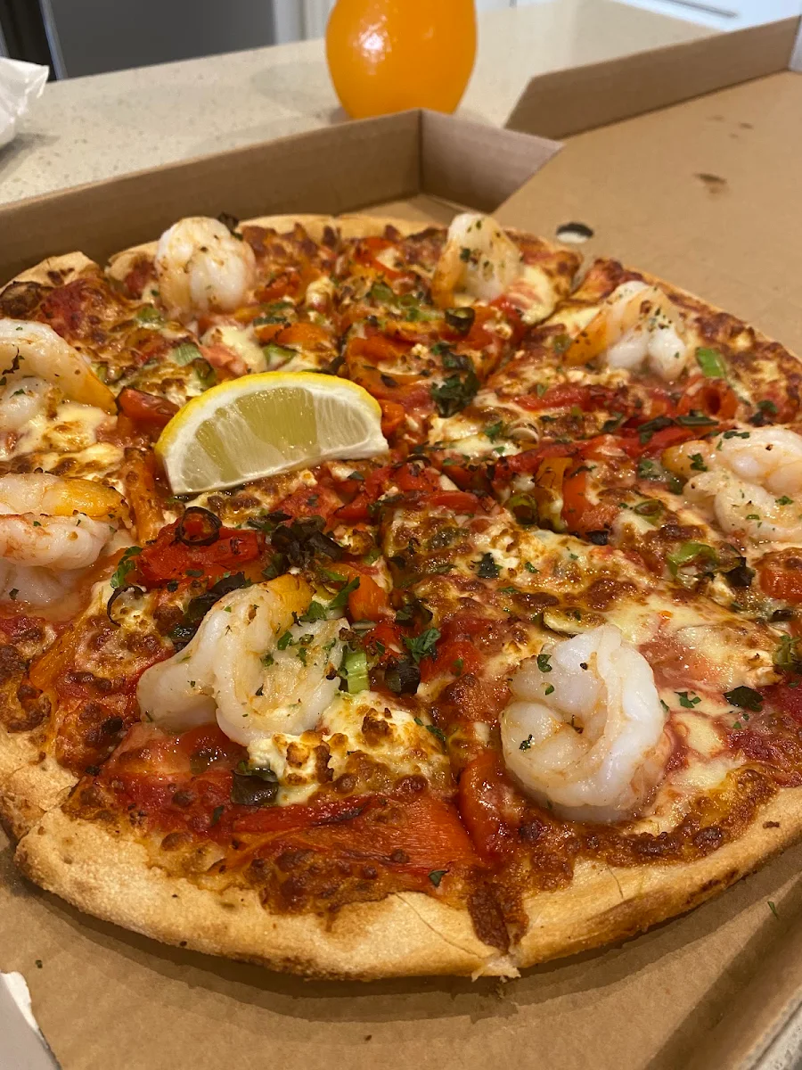 Seafood Pizza