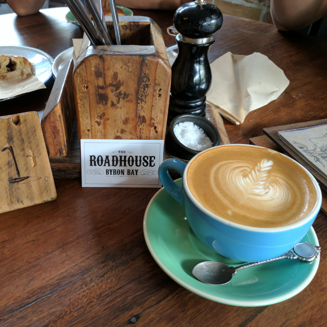 Flat White, The Roadhouse Byron Bay