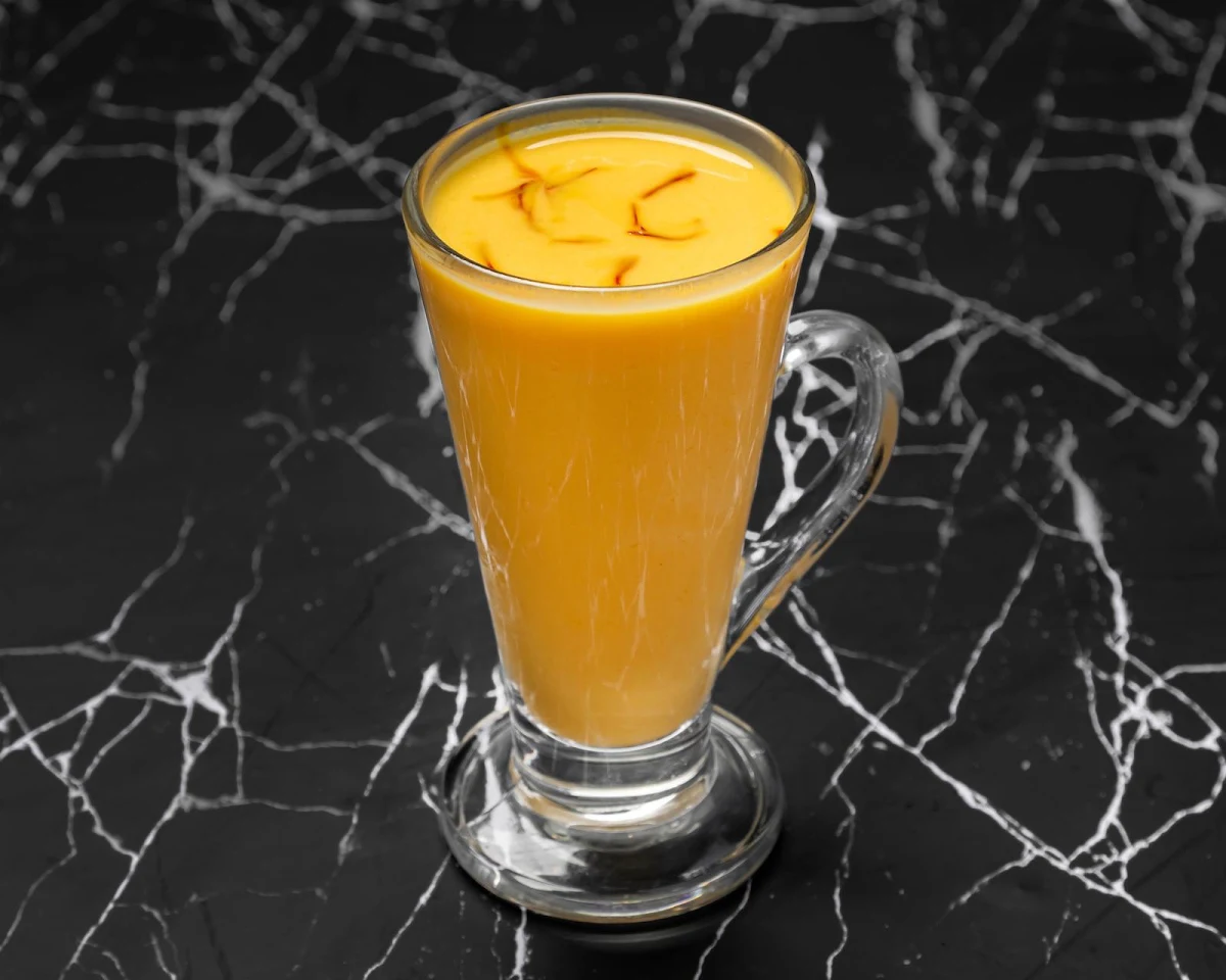 Mango Lassi, Taj Masala - Hyderabadi Indian Restaurant