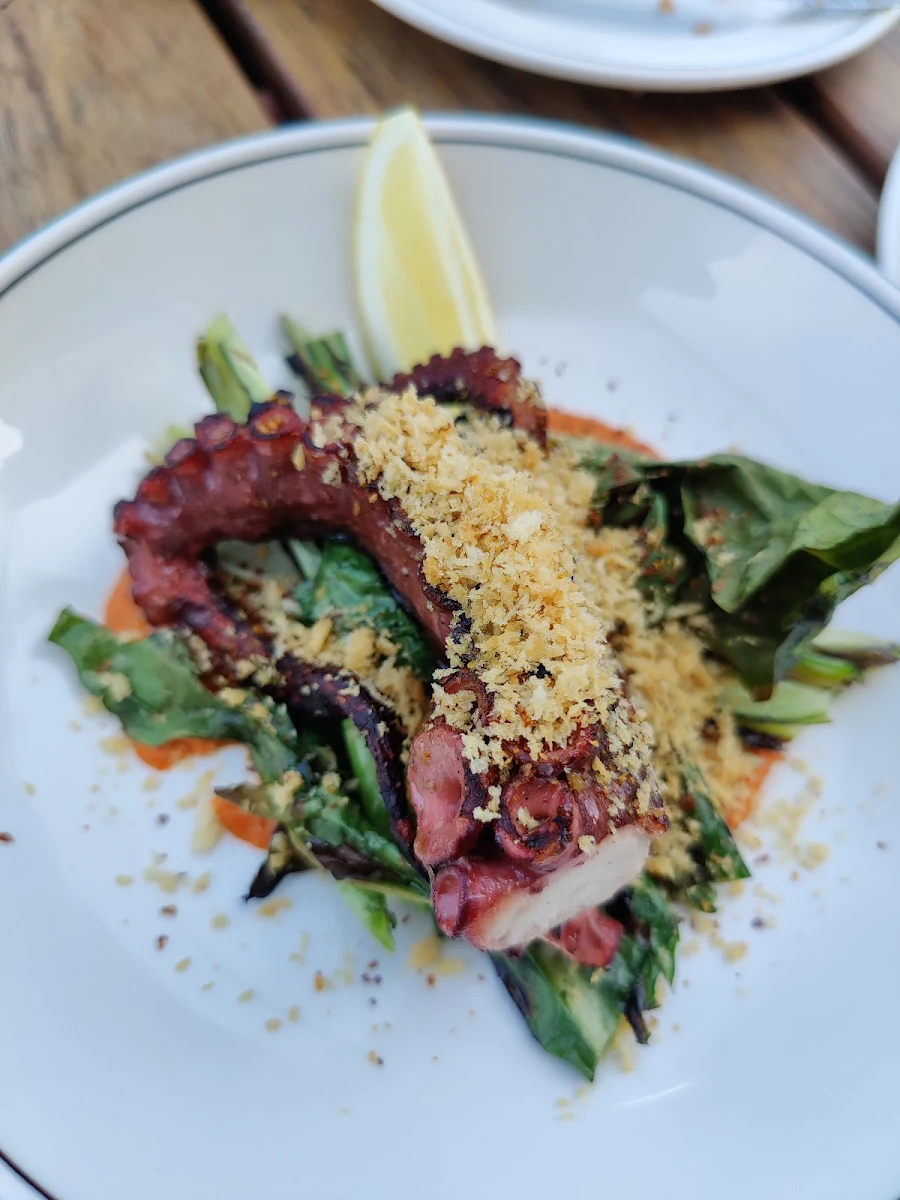 Char Grilled Octopus Leg