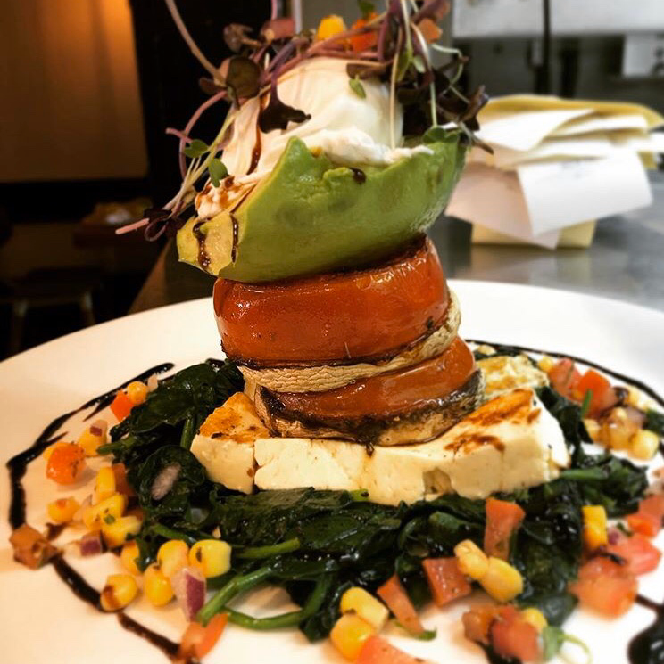 Veggie Stack, Three Locals Cafe, Fairfield