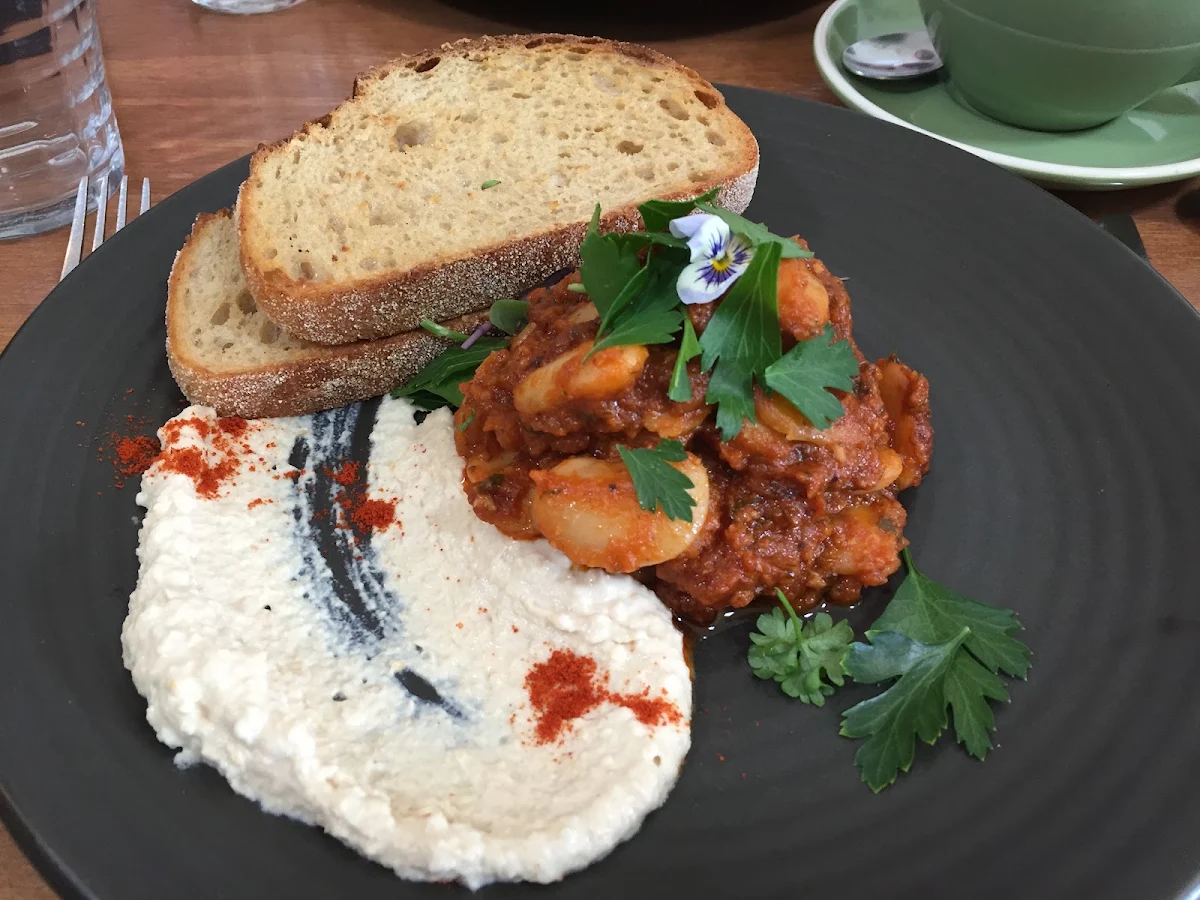 Hummus on Toast