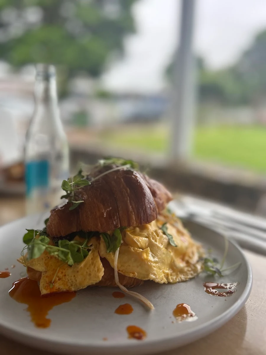 Chilli Scrambled Croissant