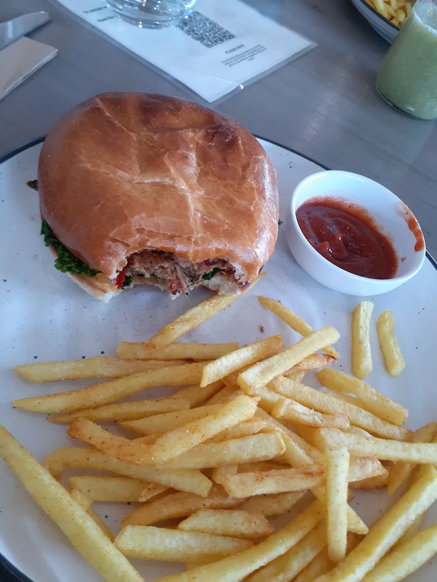 Pulled Pork Burger