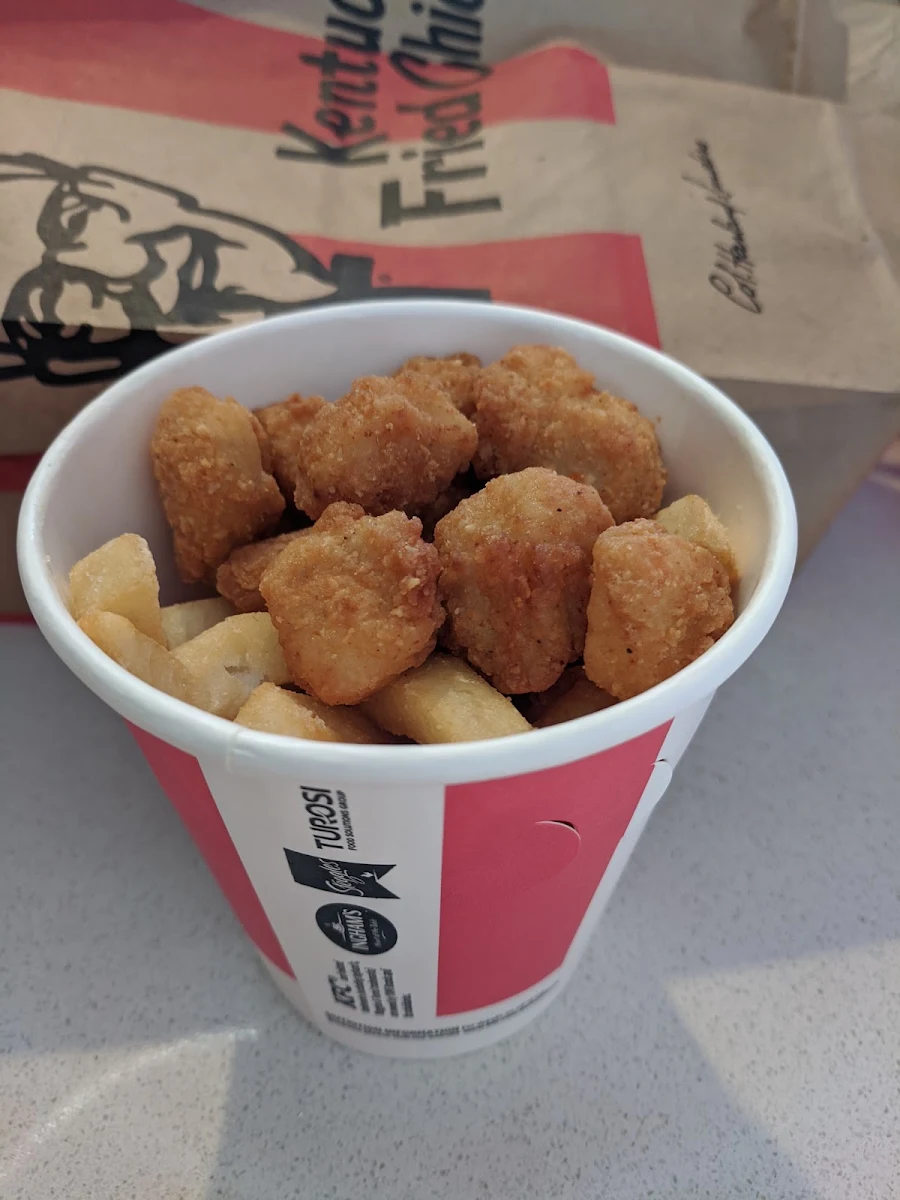 Go Bucket Popcorn Chicken