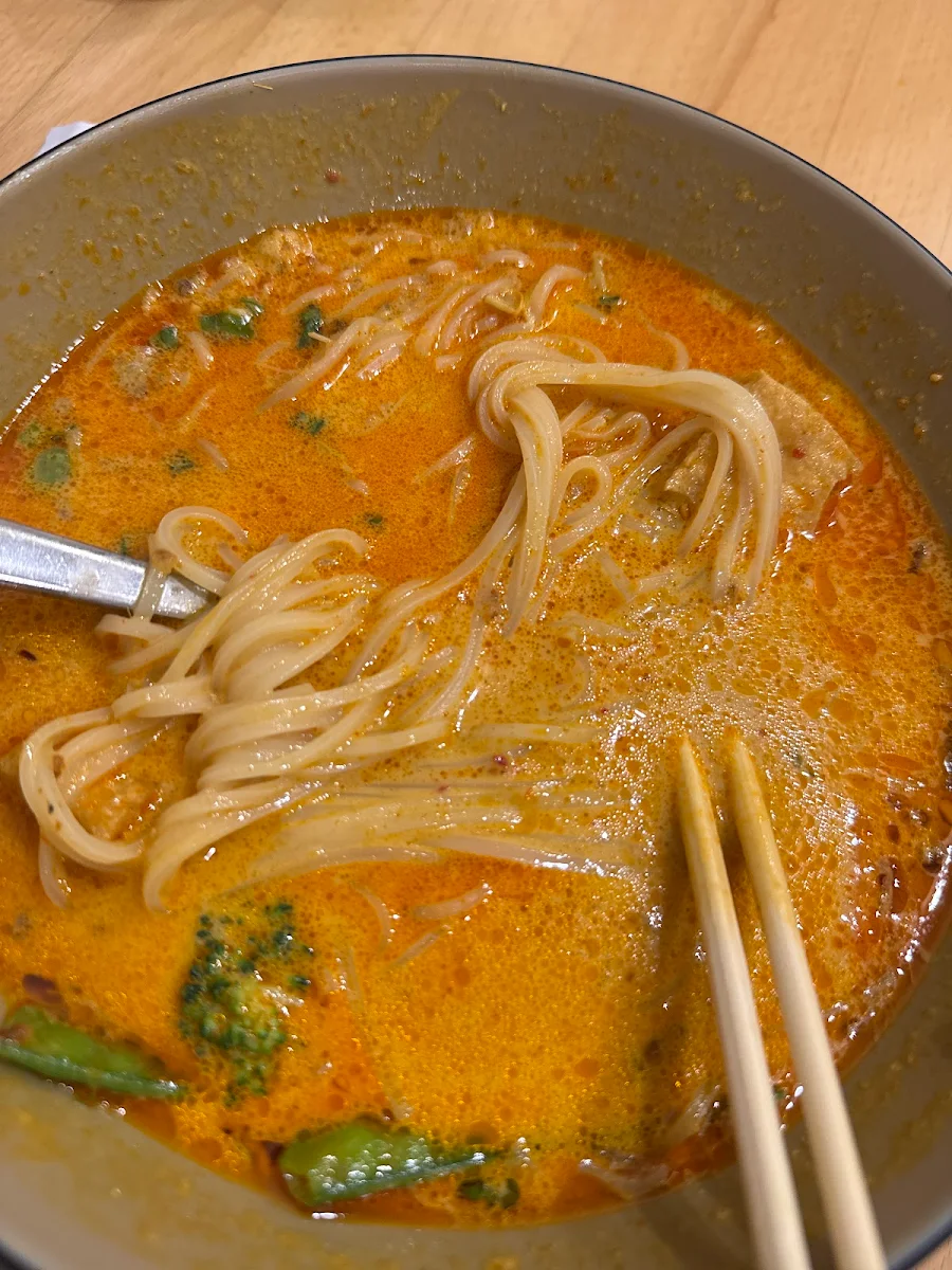 Laksa Noodles Soup