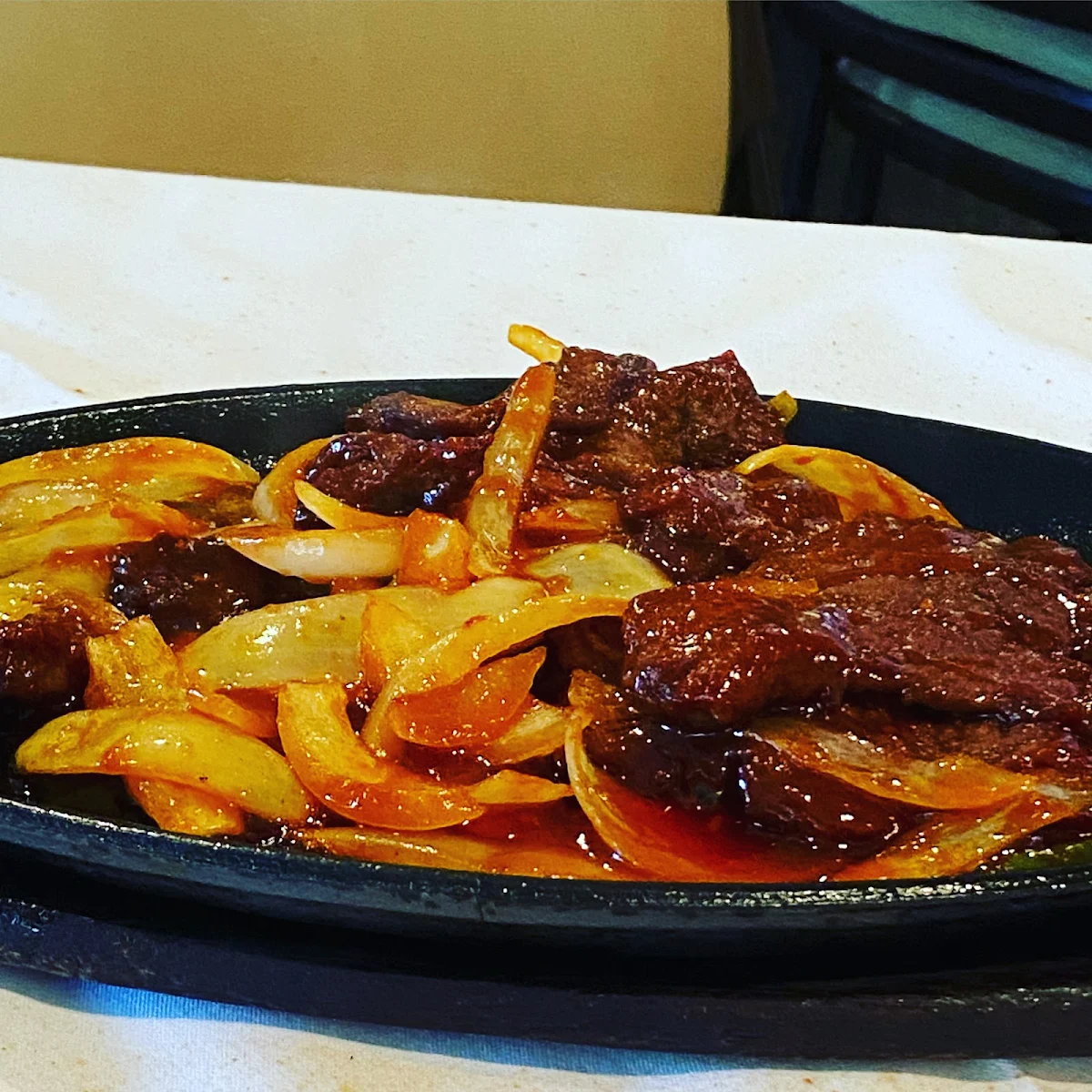 Sizzling Fillet Steak
